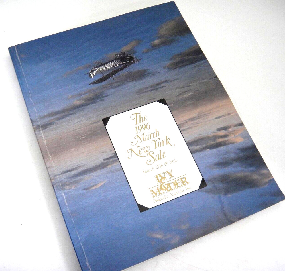 Ivy Stamp Auction Catalog 1996 Errors Plate Blocks State Duck Stamps Covers