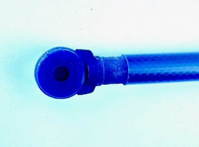 GPX 6000 replacement Bottom & middle Shaft inc 1 quick action Nylon clamp
