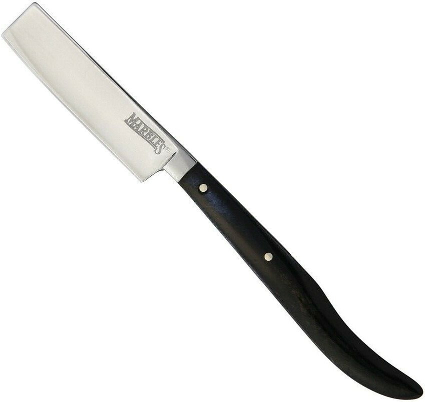 Marbles Straight Razor knife in Custom Gift box