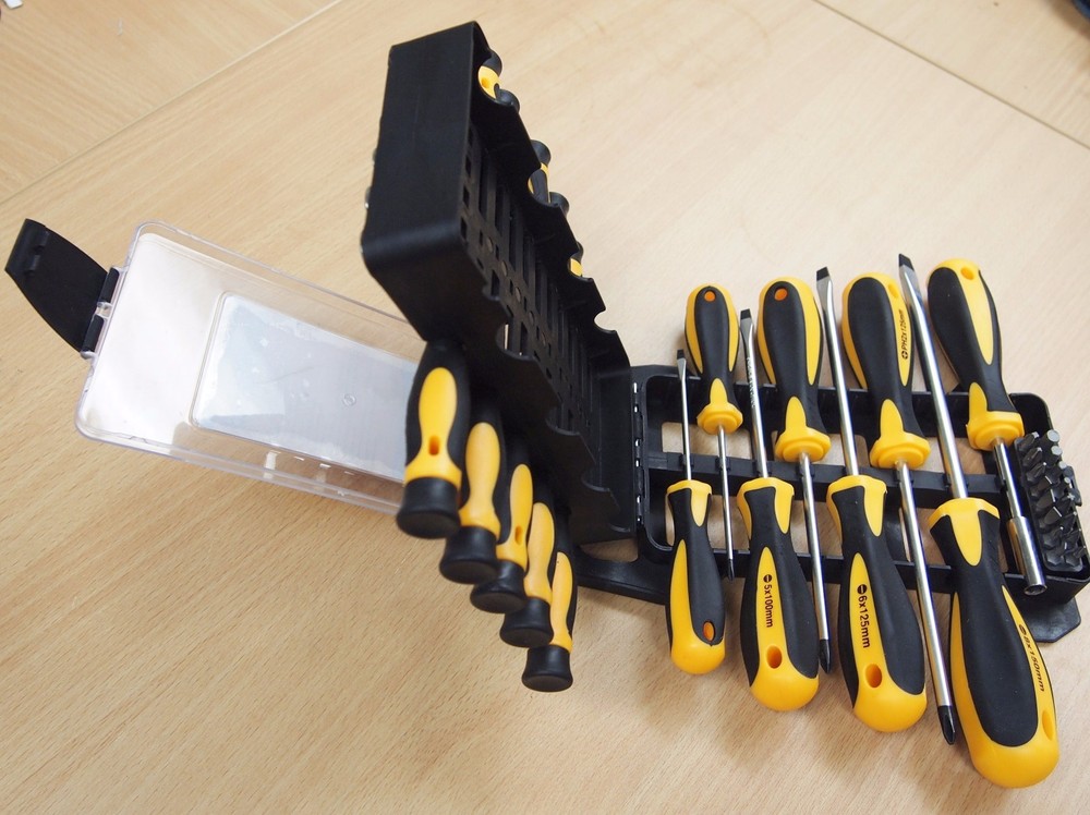 44PC Screwdriver Bits Sockets Precision Magnetized Tip Set