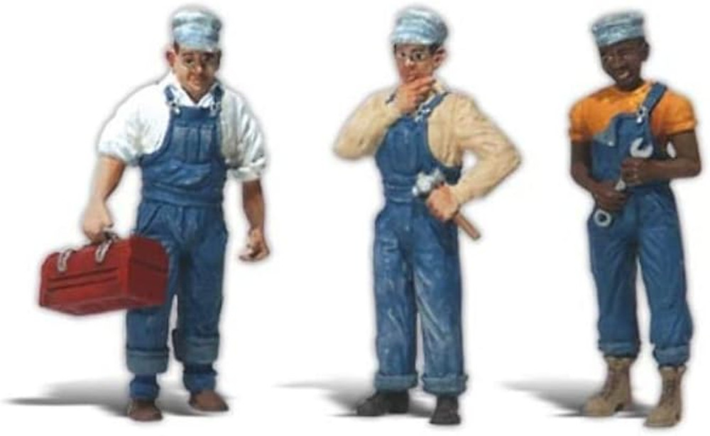 A2549 G Train Figures Three Train Mechanics