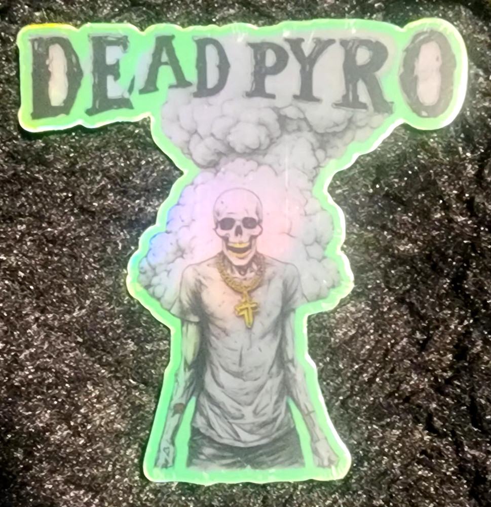 Pyro Slap Sticker DEAD PYRO
