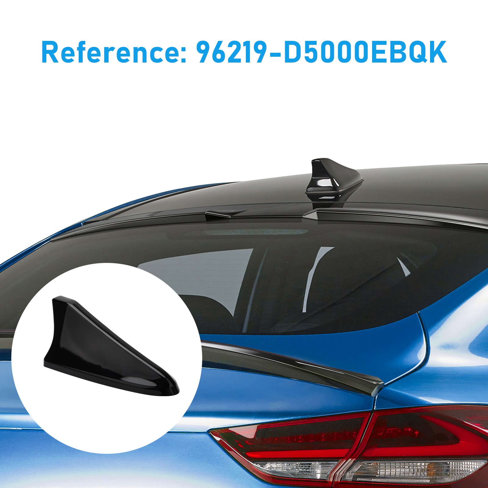 For Kia Optima 2014-2020 Shark Roof Fin Antenna Cover Signal Radio AM/FM Aerial