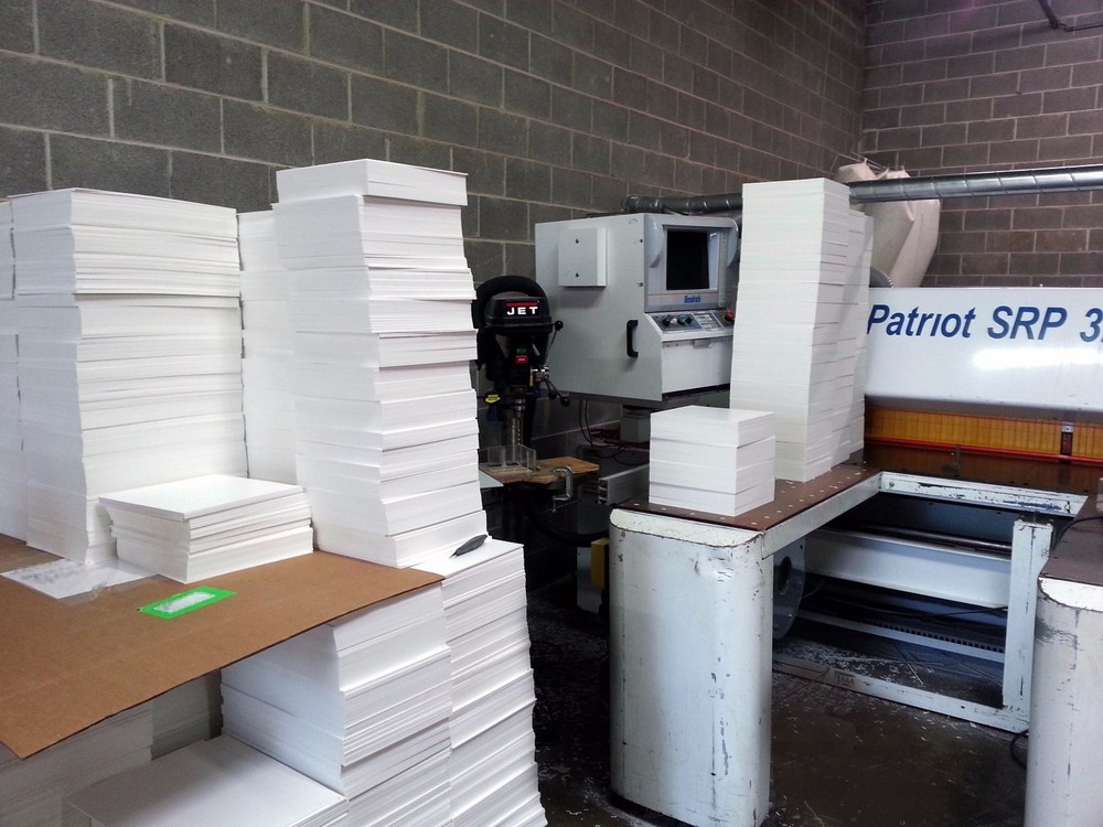 3MM WHITE 1/8" SINTRA / CELTEC PVC FOAM BOARD PLASTIC
