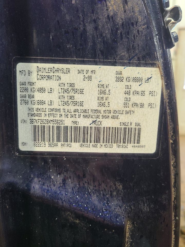 TDODR2500 1999 Accessory Holders 656837