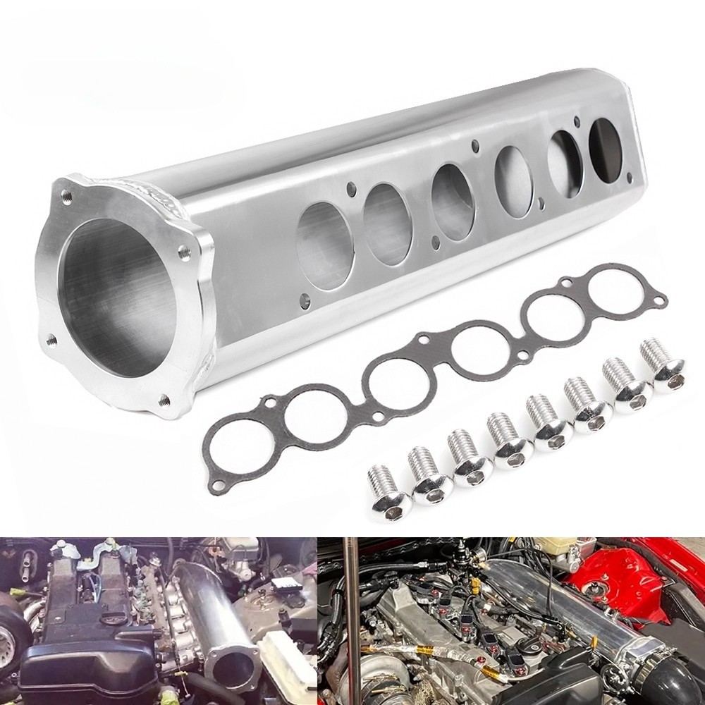 Billet Intake Manifold 2JZ-GE FFIM For 93-98 Supra Turbo LEXUS SC300 IS300 GS300