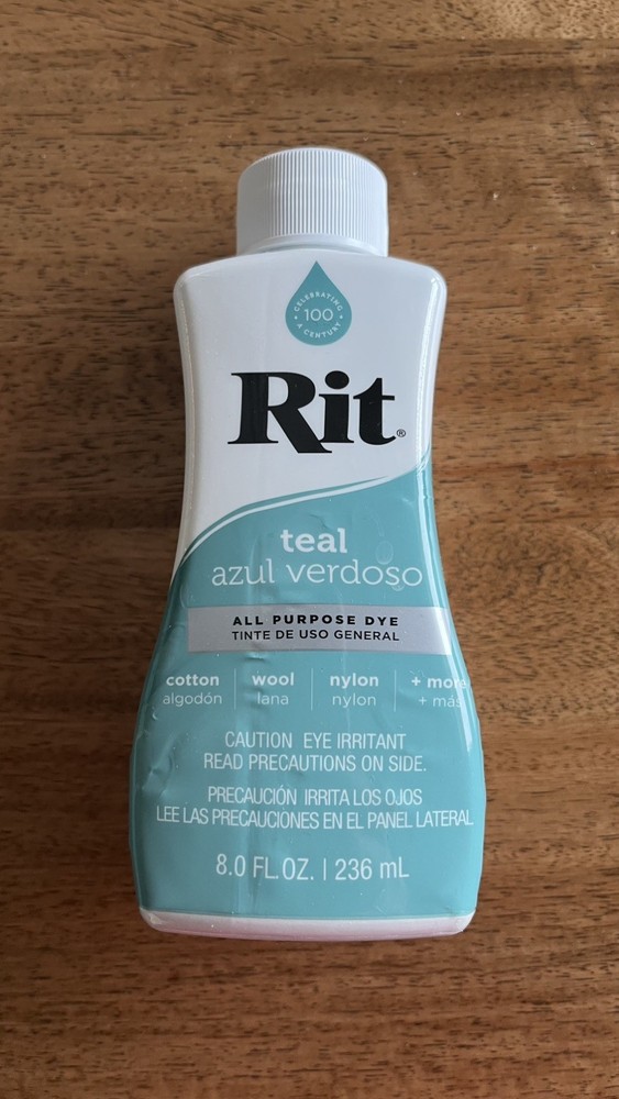 RIT DYE Liquid All-Purpose - Teal - 8 Oz