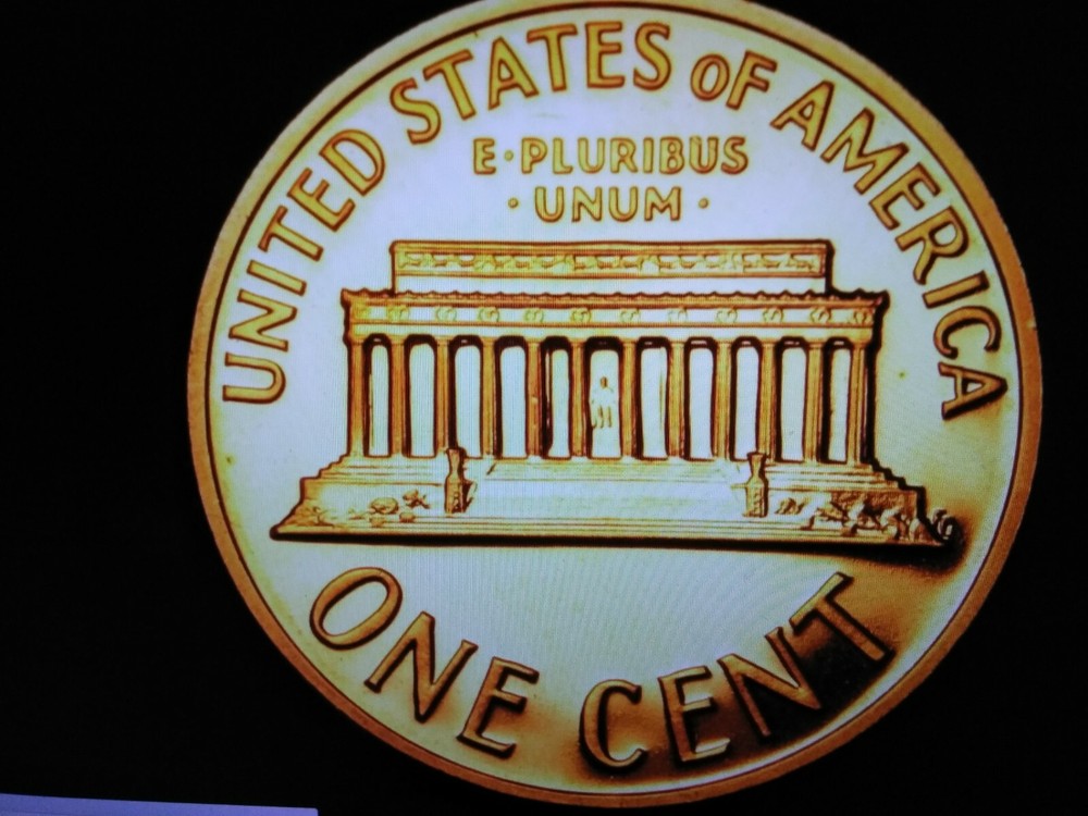 1963- PROOF LINCOLN MEMORIAL CENT- ONE PROOF COIN