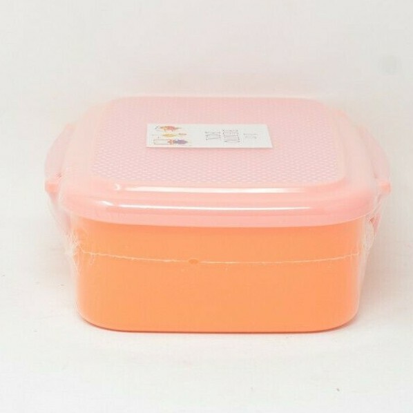 Pink Orange Small Bento Box