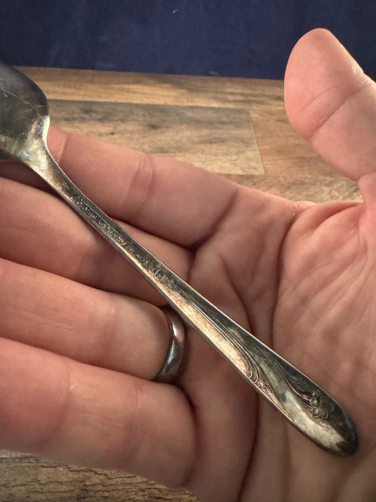 Holmes & Edwards Teaspoon Silverplated Romance Pattern