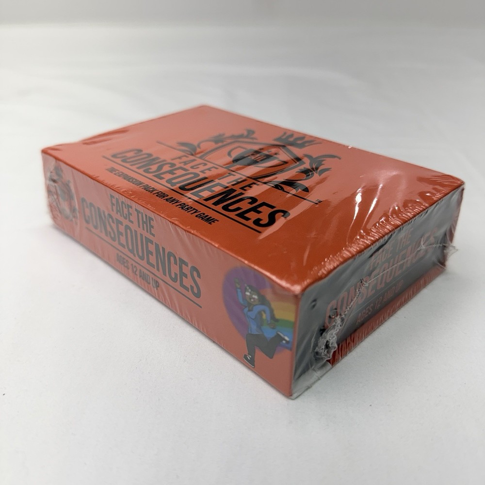 Face The Consequences Expansion Pack Ages 12+ New Sealed