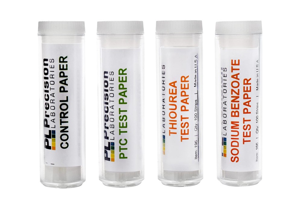 Super Taster Test Kit - PTC Paper Strips with Biodegradable Box & Instruction...