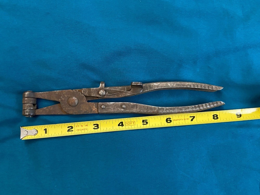 Vintage Snap Button Pliers Unbranded Rare