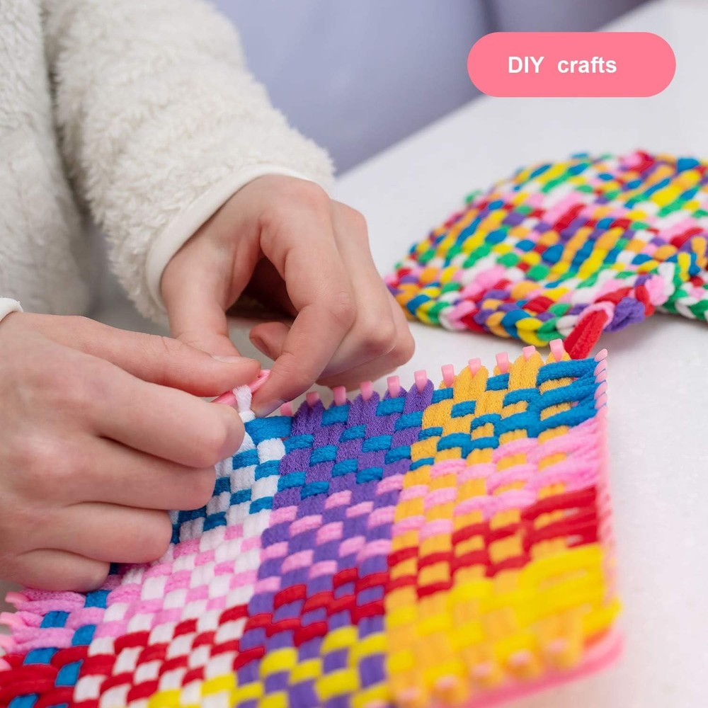 Weaving Loops 96 Pcs 12 Colors 7in Potholder Kit