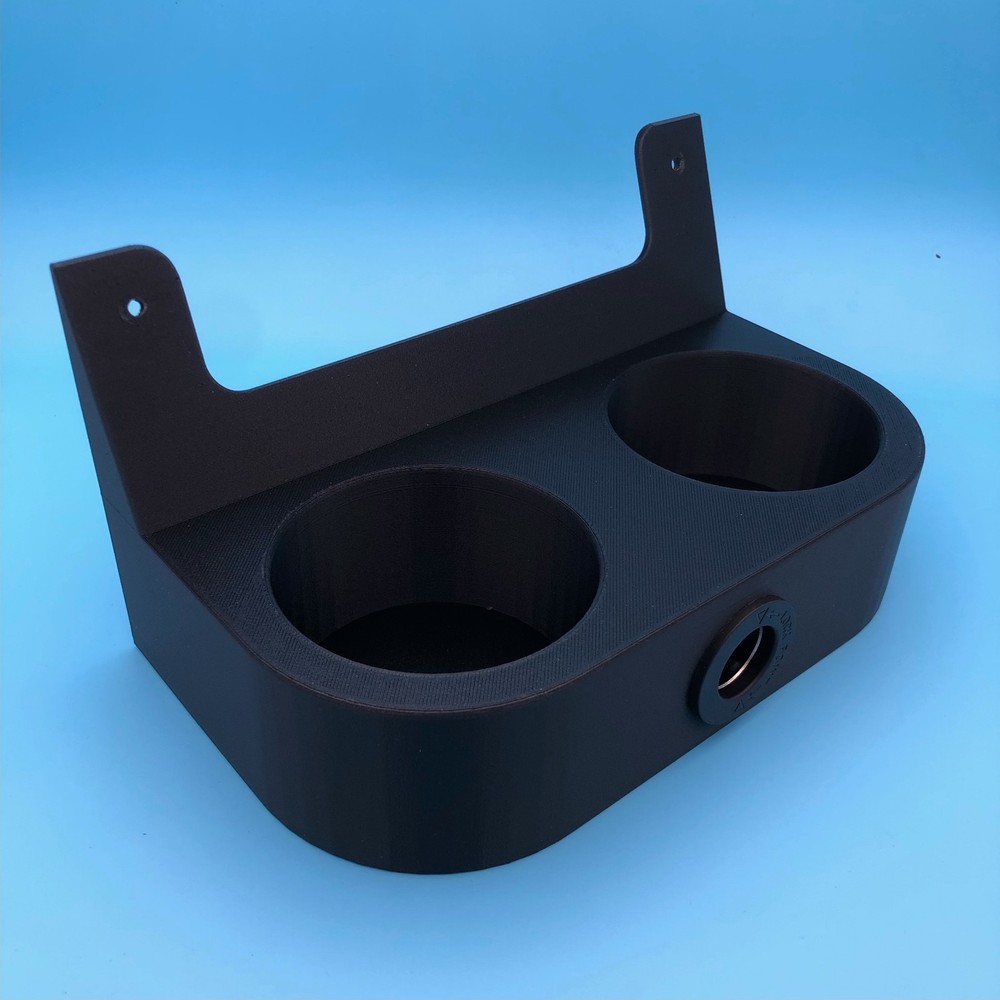 Classic Mini Front Cup Holder - With USB/Power