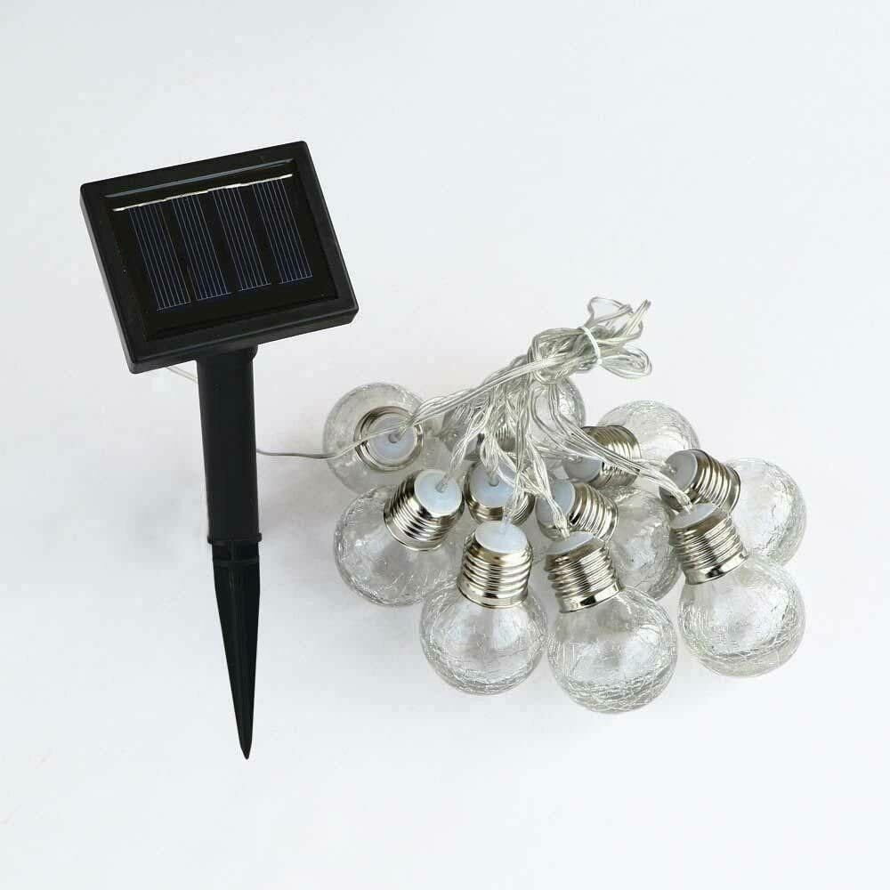 Hampton Bay LED Solar Color Changing String Lights - Patio, Deck, Party, Wedding