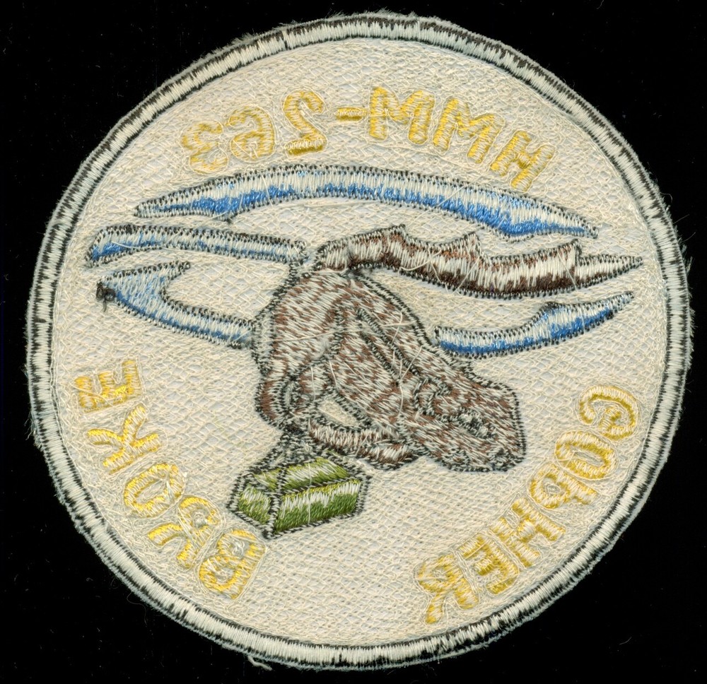USMC HMM-263 Gopher Broke Vietnam Patch Q-6