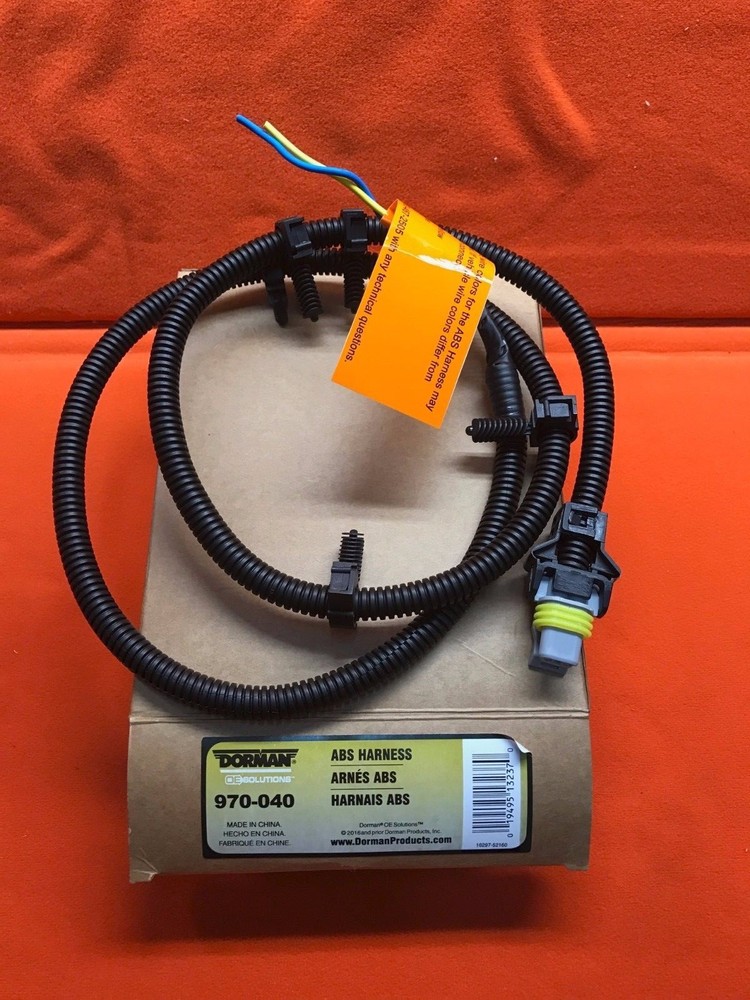 Dorman 970-040 New ABS Wheel Speed Sensor Wire Harness Front-Left/Right