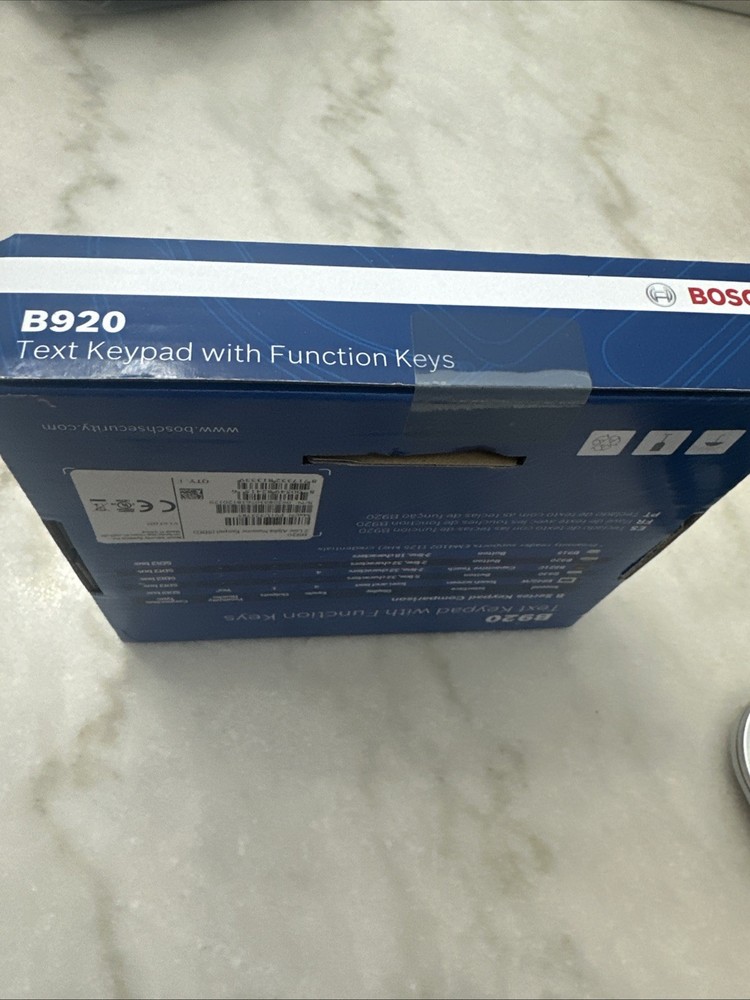 Bosch B920 Text Keypad With Function Keys