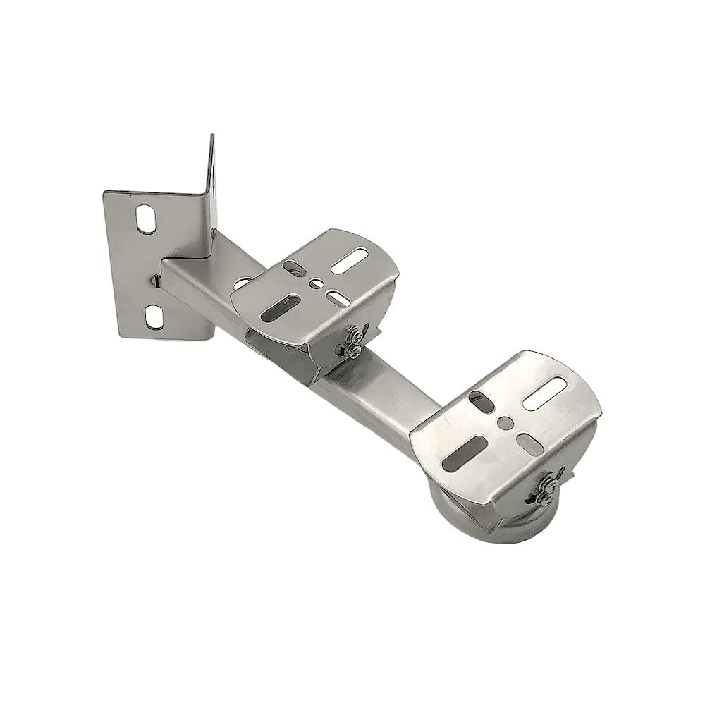 Security Camera Corner Pole Mounting Bracket Wall Mount 2 20cm Loops 1 PC