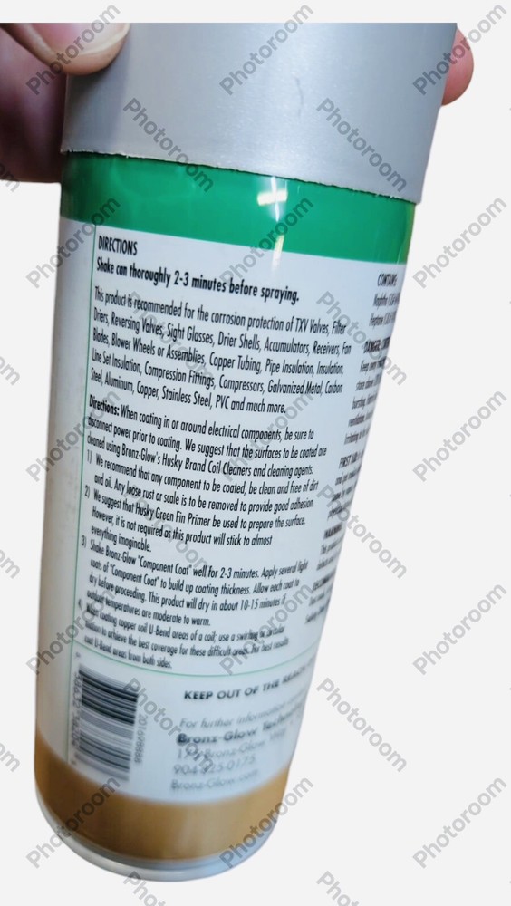 Bronz-Glow Husky Component Coat Aerosol Clear (9Cans) # 212865000