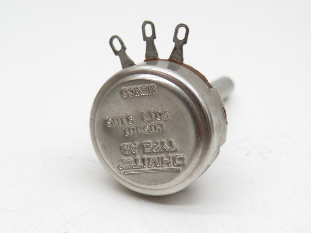 Ohmite CU-5001 Type AB Potentiometer 50-Ohm