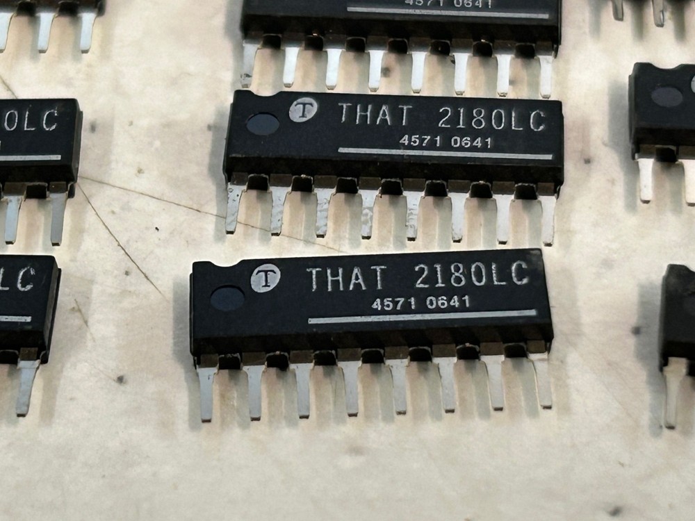 THAT2180LC, integrated circuit, voltage controlled amplifiers (VCAs)