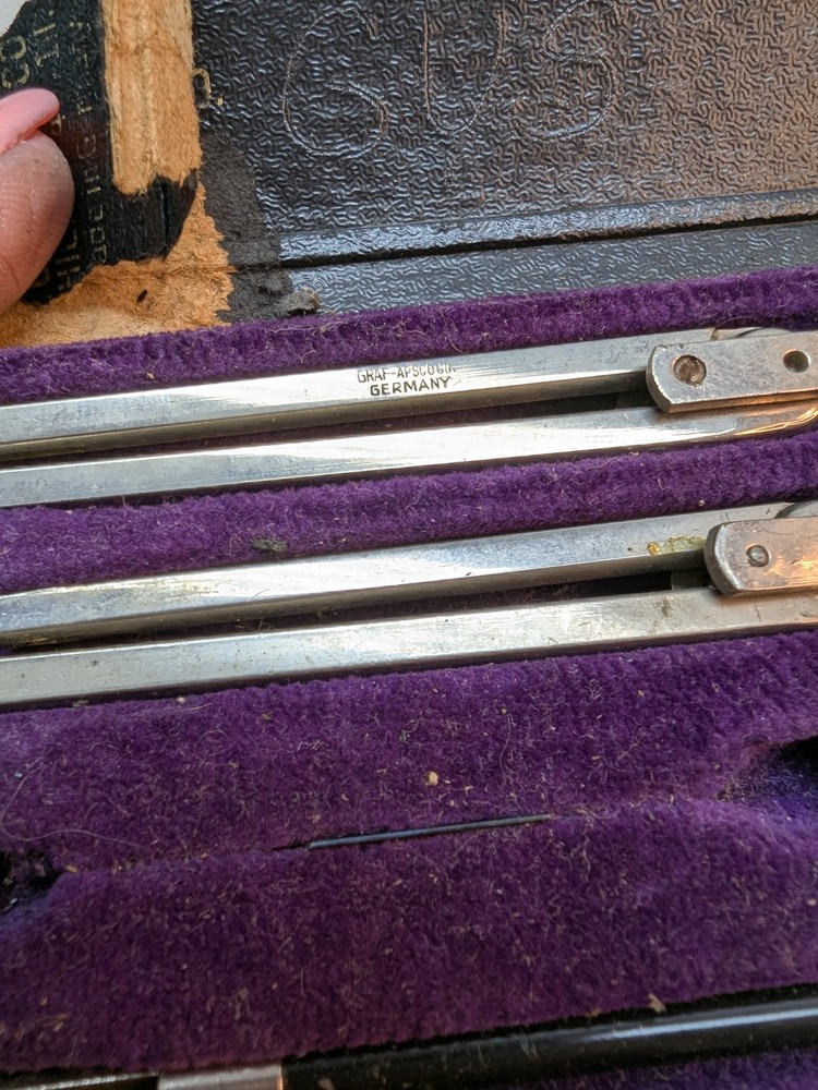 Mechanical Drawing Drafting Tool Set Graf-Apsco Made in Germany