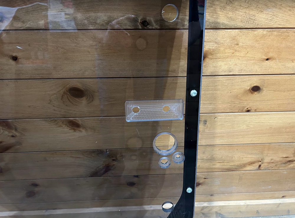 Tinted John Deere P Series Frame & Windshield Replacement - TPC