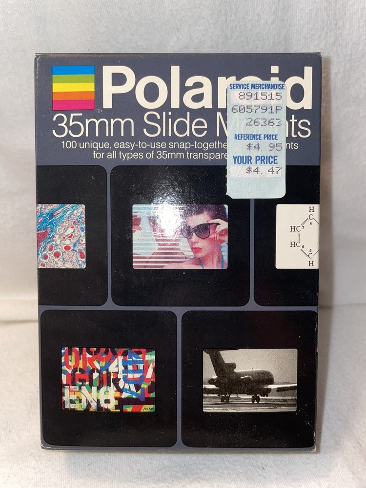 Polaroid 35mm Slide Mounts 100