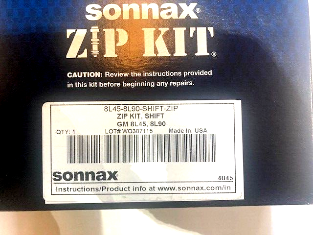 SONNAX 8L45 8L90 SHIFT ZIP KIT