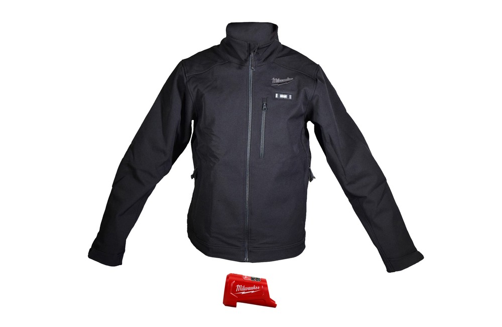 Milwaukee 204B-20M M12 Toughshell Black Heated Jacket (Medium) - Jacket Only