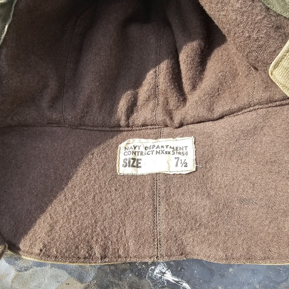WW2 US Navy Winter Hat