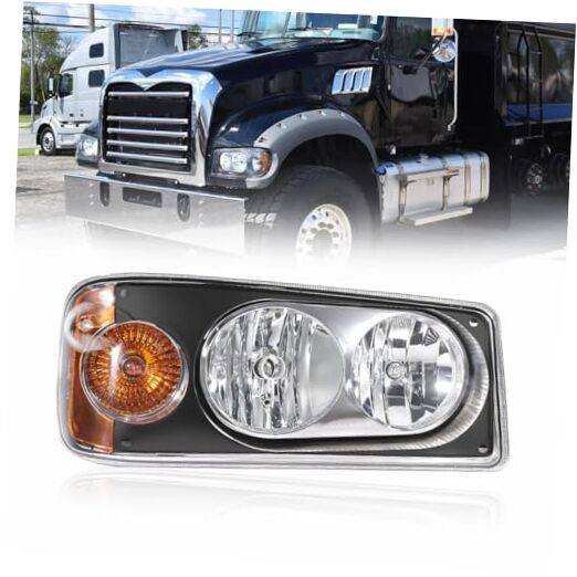 Headlights Assembly fit for Mack Granite Replacement Left Driver Right
