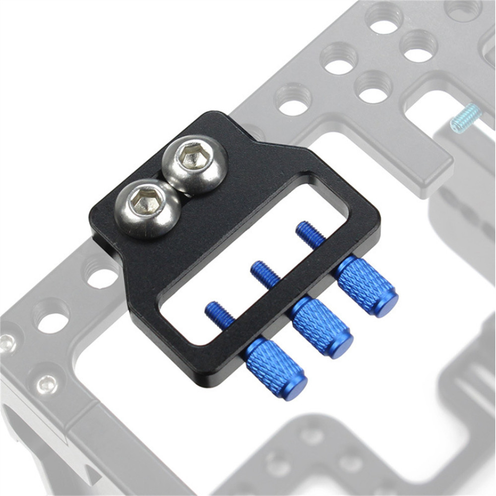 For Camera Cage Quick Release Plate Accessories Cable Clip Mount Adapter