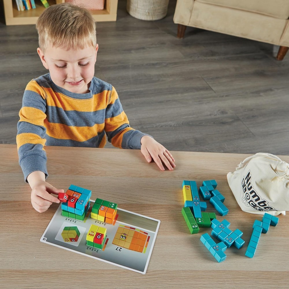 Numberblocks Mathlink Cubes Set Kids Educational Toys Preschool Learning