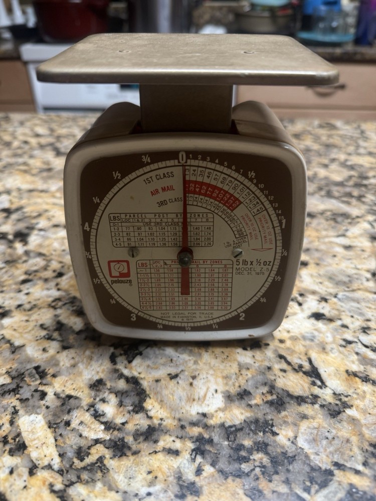 Vintage Postage Scale It’s Plastic