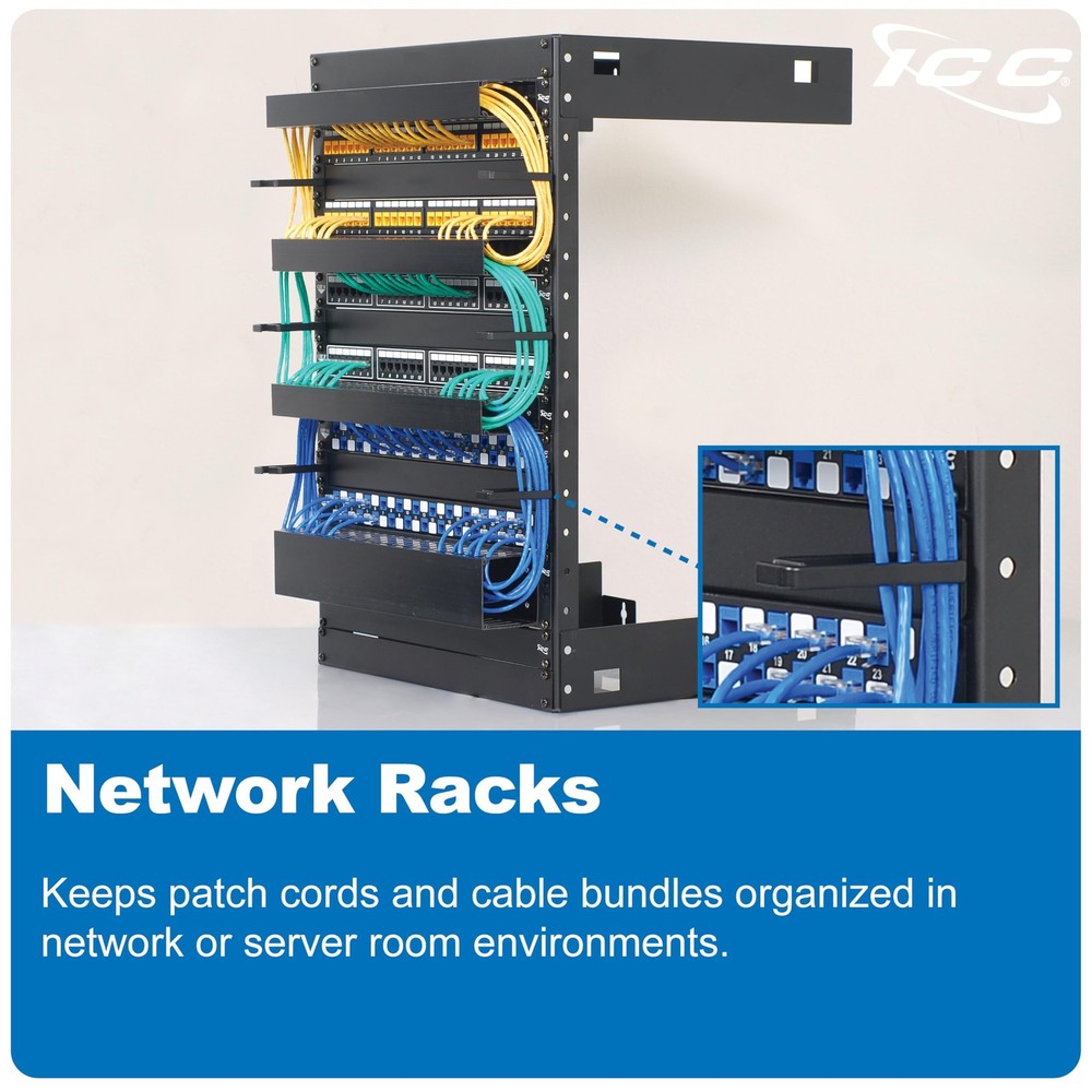 Ring, Cable MGMT, Single, 1.70" 10 PK