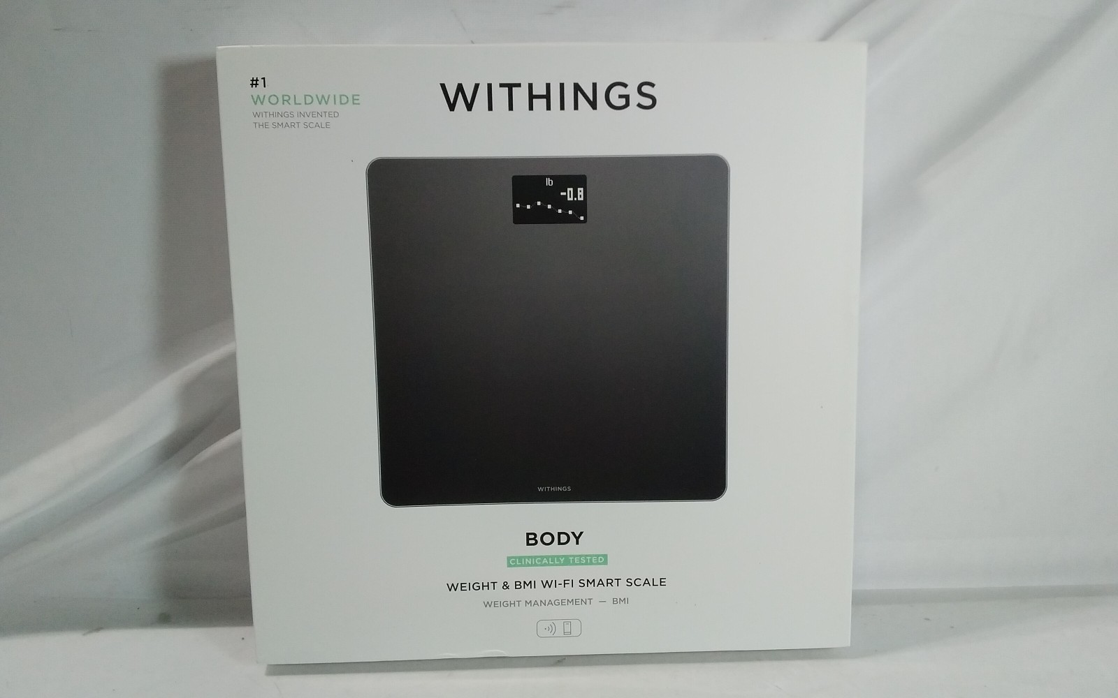 Withings Body Weight & BMI Wi-Fi Smart Scale WBSO6