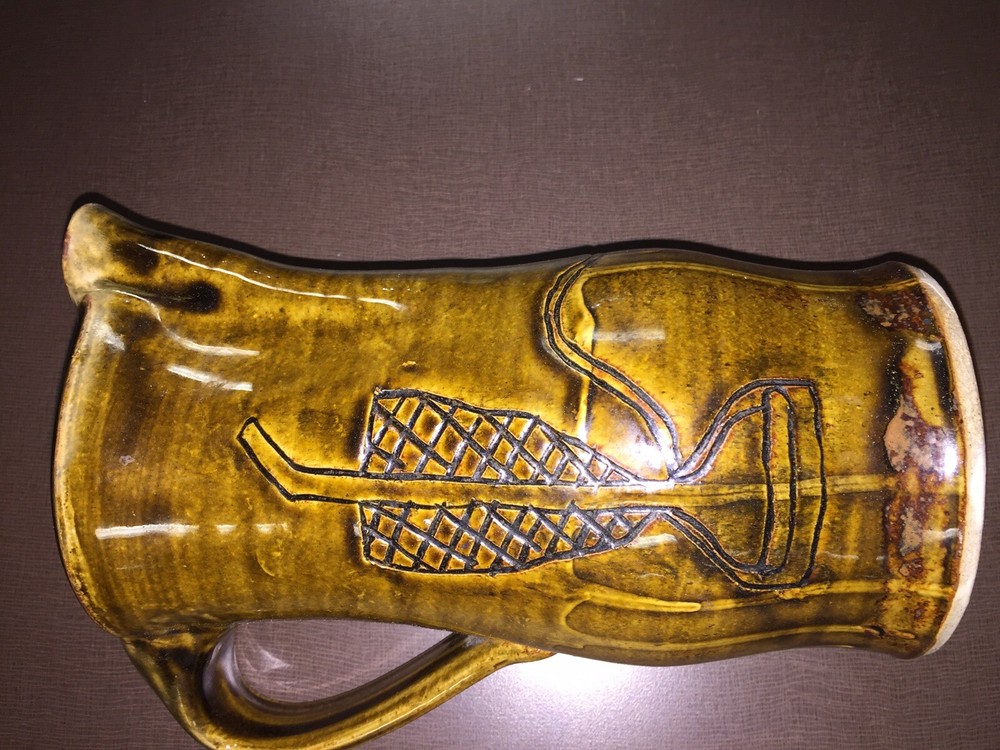 Hand Made Art Pottery Pitcher