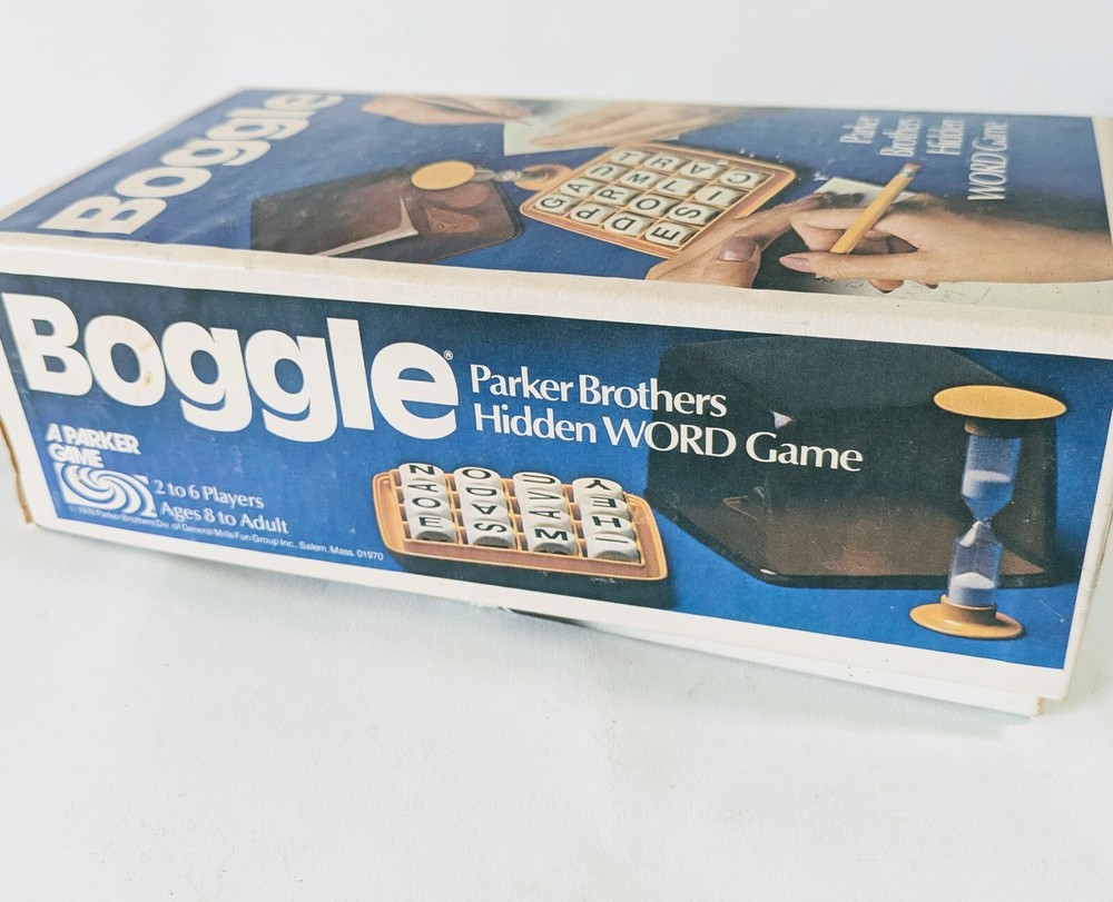 1976 Game Boggle Parker Brothers