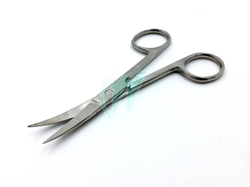 1 OPERATING DISSECTING SCISSORS 4.5" CURVED SHARP SHARP TIP SURGICAL