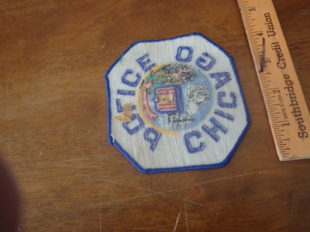 CHICAGO DEPARTMENT OBSOLETE PATCH BX 25#8