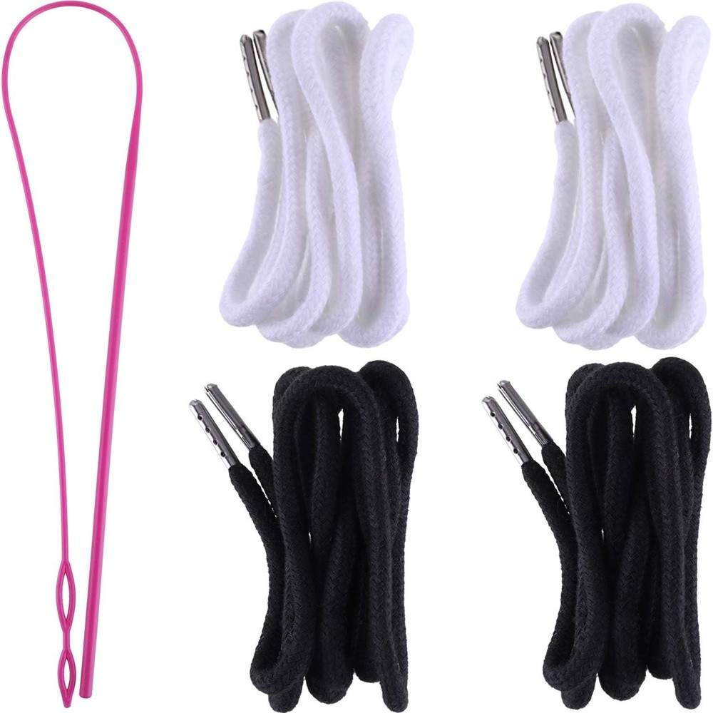 Drawstring Cords Replacement Drawstrings with Easy Threader for Sweatpants Short