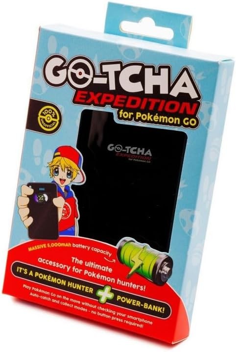 Datel Pokemon GO-TCHA Expedition Black For Pokemon Go - iPhone & Android & Mobil
