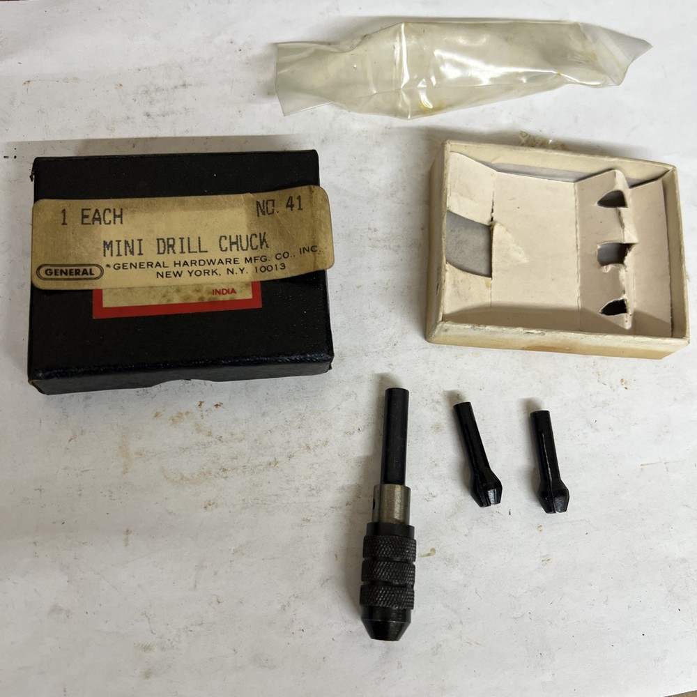 General No 41 Mini Drill Chuck NOS Vintage