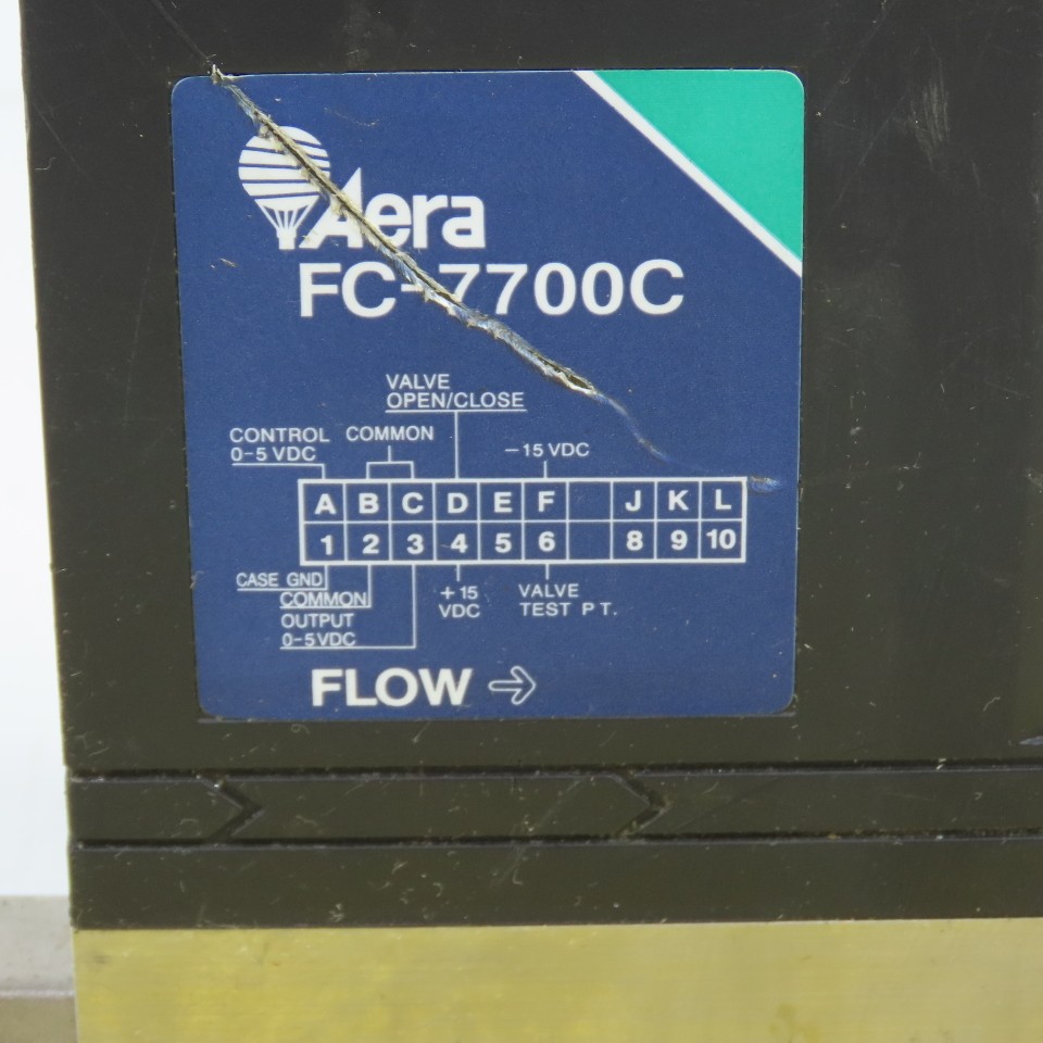 Aera FC-7700C Mass Flow Controller 100 SCCM