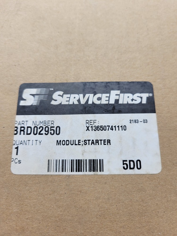Service First BRD02950 Starter Module.