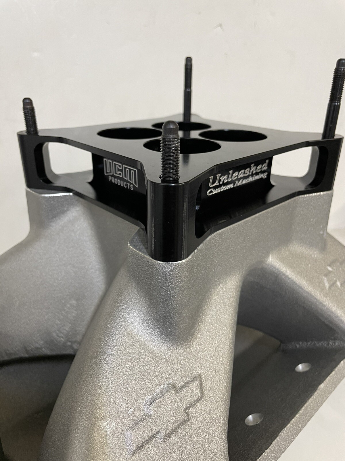 1.5 Inch 4150  Lightweight Holley Carburetor Spacer Tapered  1 1/2"  HotRod TV