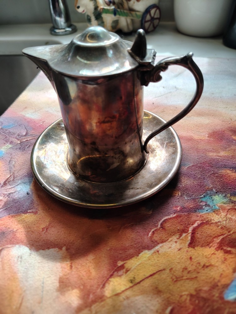 Wallace Silverplate Creamer Post 1940